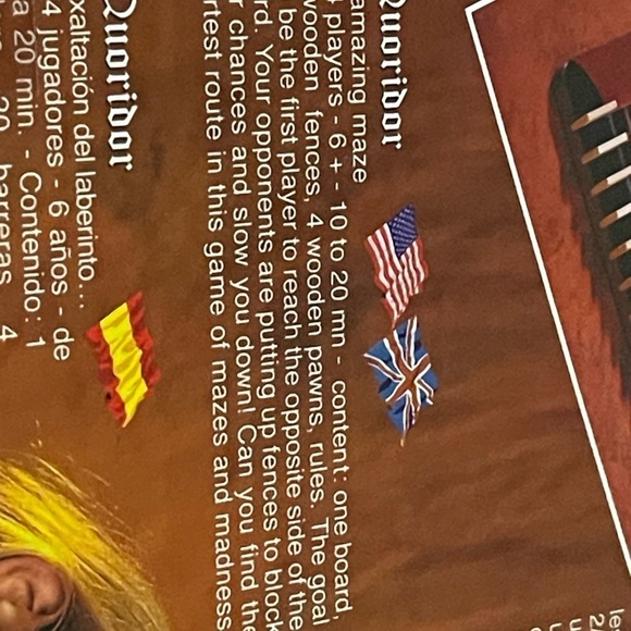 Gigamic 1997 Quoridor Wooden Board Game Original 2-4 players - Extra Pieces - Picture 12 of 15